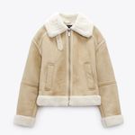 ZARA NWT DOUBLE-FACED CROPPED JACKET Photo 0