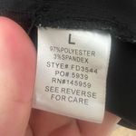 Dress Forum  Woman Size Large Black Flutter Sleeve Mini Wrap Dress Casual elegant Photo 2