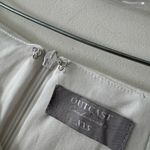 Outcast Ivory White Satin Cinched Draped Skirt Adjustable Size XXS Photo 8