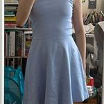 AQUA Like new by Bloomingdales One Shoulder Dress Blue Photo 0