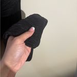 EXPRESS  Black Stretchy One-Shoulder Long Sleeve Blouse Like New Size M Photo 10