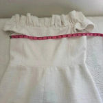 Rebecca Taylor  Off Shoulder Slub Dress Photo 8