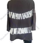 Pure Jill Shirt Women's S Black
Tie Dye Tunic 3/4 Sleeve Organic Black Photo 2