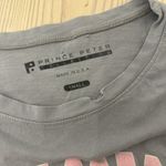 Prince Peter Collection Gray Graphic Crop T Photo 3