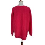 Moon Ryder Sweater Large Pink Graphic Pullover Sweatshirt Y2K Streetwear Photo 3