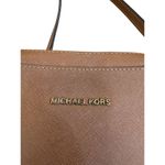 Michael Kors  Womens Brown Leather Small Crossbody Purse SKU 8228 Photo 1