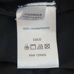 Venus  Black Tiered Boho Maxi Dress Size 4 Black Embroidered Beaded Boho Dress Photo 7