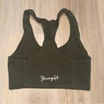 YoungLA Olive Green Racerback Sports Bra Photo 2