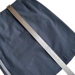 Worth New York Black Skirt with Side Slit Zippers Size 4 Photo 9