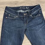 American Eagle  Outfitters Women Stretch Slim Boot Jeans Dark Wash Sz 6 Low Rise Photo 1