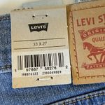 Levi's  Jeans Womens 33 X 27 Blue Boyfriend Stretch Mid Rise Denim Medium Wash Photo 5