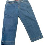 Gloria Vanderbilt Womans Blue Denim Capri Jeans Size 16 Photo 5