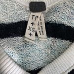 Free People We The  Womens Size XS Multicolor Stripe V Neck Pullover Knit Sweater Photo 3