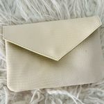 Ipsy Ivory Faux Snakeskin Glam Cosmetic Bag Photo 3
