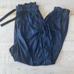 Free People FP Movement Back to the Future Pants size Medium‎ Navy Blue Jogger Windbreaker Photo 2