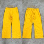Big Bud Press Women’s Western Calvary Pants Pin Tuck Retro in Golden Yellow XL Photo 2