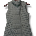 CALIA by Carrie Underwood Gray Quilted Funnel Neck Puffer Vest Women S Photo 0