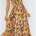 Commense Printed Cami Midi Dress S NWT Photo 0