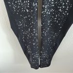 Gap Fit Starry Print Black Active Pants Leggings Tights Small Photo 4