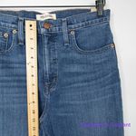 New! Madewelll Slim Wide-Leg Jeans in Crownridge Wash: Raw-Hem Edition, size 28 Photo 5