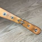 Ammons Boots Authentic Caiman Alligator Belt Tan Camel 1” Buckle Western Rodeo Photo 7