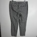 Talbots NWT Chatham Ankle Slim Leg Black & White Gingham Size 12 Photo 2