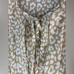 J. Crew XS Workwear Tan and White Women's Top Photo 2