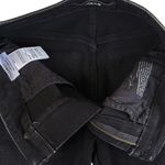 joe's jeans EUC Joe’s Jeans The Charlie High Rise Skinny Ankle Metallic Stripe Black Size 25 Photo 5