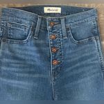 Madewell  10” High-rise Skinny Jeans Size 25 Photo 1