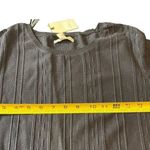 Dana Buchman  Stretchy Black Long Sleeve Balloon Hem Sweater Dress M NWT Photo 3