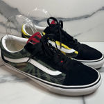 Vans Unisex Tie Dye Low Top Suede Leather Sneakers Men Sz 9 Women Sz 10.5 Photo 0