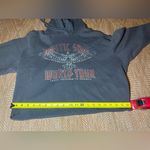 Hollister  Y2K Mystic Soul World Tour Cropped Gray Sweatshirt,Hoodie,Size M,Women Photo 3