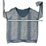 Made In Italy Size M Woman Snakeskin Print V Photo 3