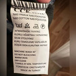 Black and orange long sleeved cotton shirt NWOT Size XL Photo 3