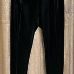 Guess  By Marciano High Waisted Myera Reflective Wet Look Black Pants Large Photo 0
