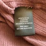 Torrid  Textured Jersey V-Neck Crochet Long Sleeve Top Rose Taupe 3X Boho Peasant Photo 8