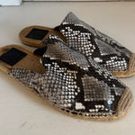 Tory Burch  Max Snake print espadrille mule size 8 Photo 0