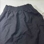 J.Crew Black Mini Skirt with Scalloped Hem Photo 4