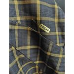 Helly Hansen Plaid Insulated Ski Snowboard Jacket Women Medium Blue Yellow HH Photo 11