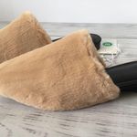Fur Slippers, Size 10 Tan Photo 2