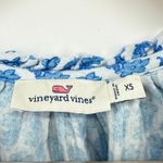 Vineyard Vines Vineyard‎ Vines Island Ocean Breeze Seastitch Block Print Popover Blue Blouse XS Photo 5