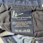 Citizens of Humanity Citizens‎ of Humanity Denim Mini Skirt Dark Wash Blue With Lace Detail Casual Photo 7