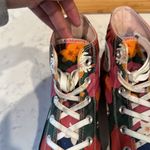 Converse CTAS LIFT HI STRAWBERRY JAM WHITE BLACK platform tropical print size 8 Photo 9