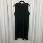 Banana Republic  Black Sculpted Knee Length Sheath Dress Sz.10 NWT Photo 8