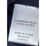 Peter Millar Women’s Navy Merino Wool Blend Sweater Size S Crewneck Knit Luxury Photo 5