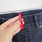 Spanx • Ankle Straight Leg Jeans in Vintage Black pull on washed faded slim cut Photo 5