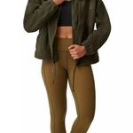 Bass Outdoor Fleece Zippered Jacket Green Photo 0