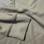 Hippie Rose  Waffle Knit Gray Button-Up Hoodie Photo 5
