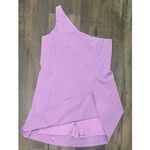 Outdoor Voices One Shoulder Dress - Lavender Women's sz. XL w/Built-in Shorts Photo 5