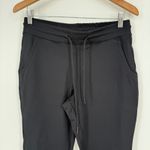 American Giant Black Jogger Sweatpants Drawstring Waist Size S Made in USA Photo 2